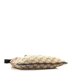 Monogram Web Small Flat Messenger Bag Brown