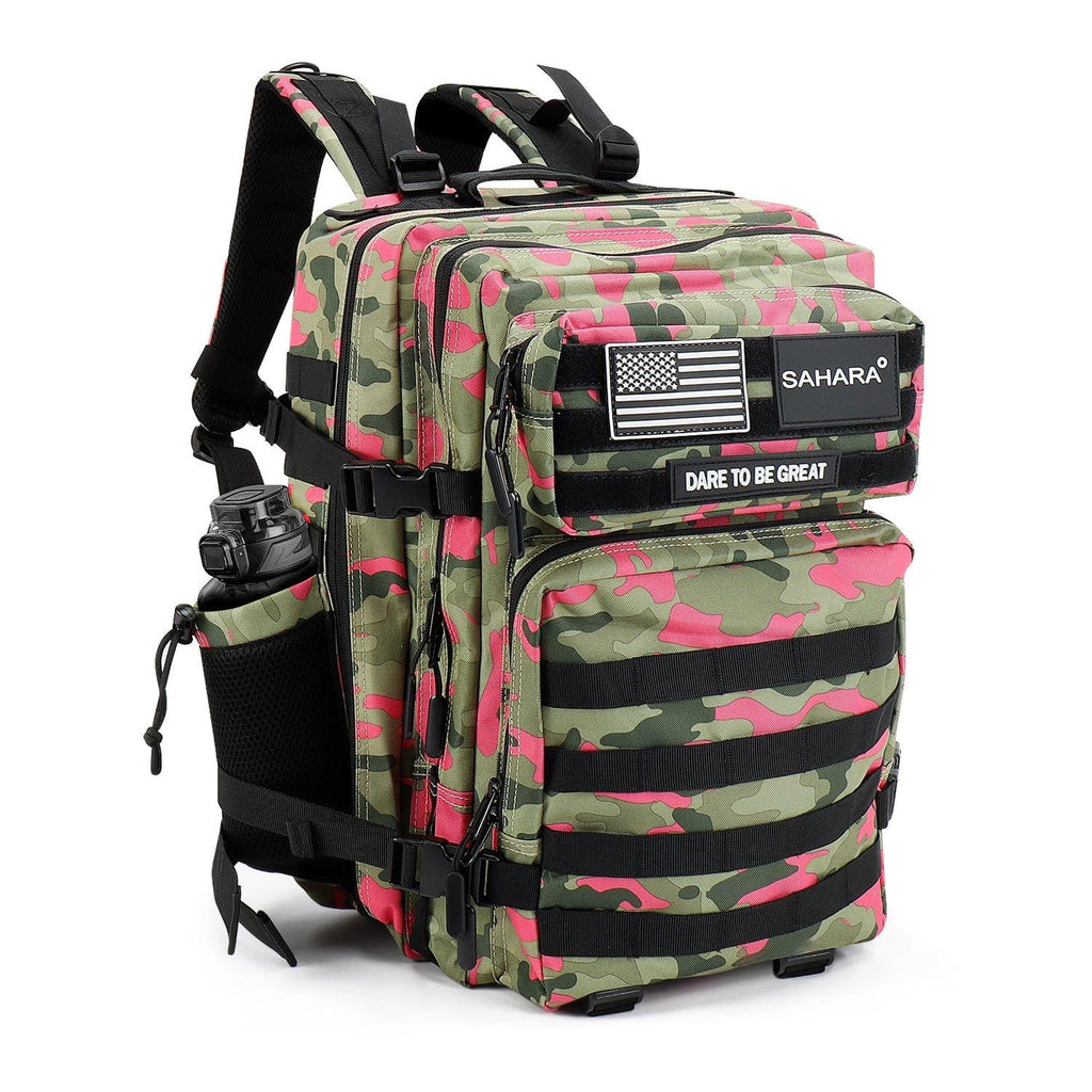 SAHARA - Raider Series Travel Bag & Laptop Backpack for Laptops up to 17.3-inch - Pink Camo