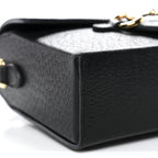 Calfskin Horsebit 1955 Shoulder Bag Black