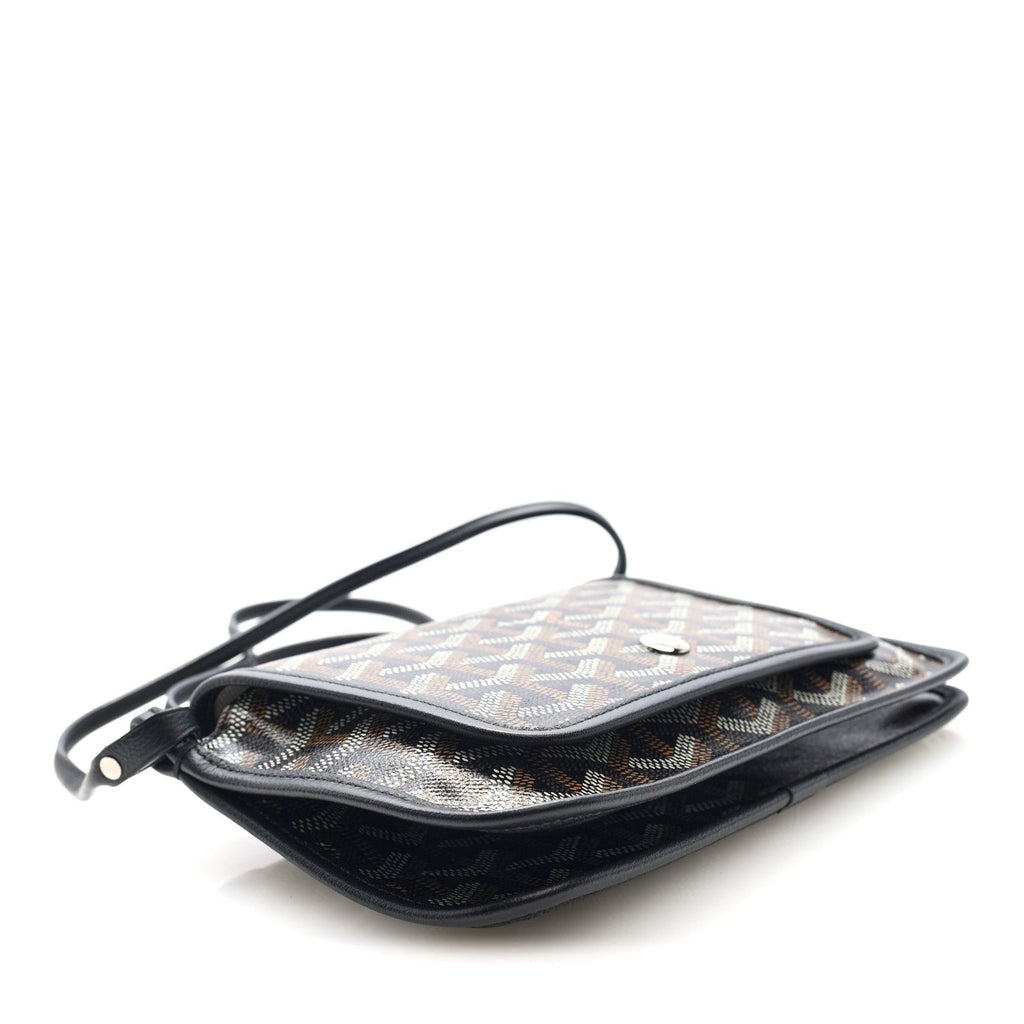 Goyardine Plumet Wallet Clutch Black