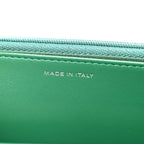 Caviar Quilted Wallet On Chain WOC Green