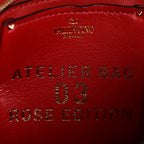 Nappa Atelier 03 Rose Edition Small Flap Crossbody Bag Cerise