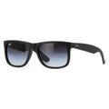 Ray-Ban Justin Black Grey Gradient Sunglasses RB4165