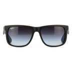 Ray-Ban Justin Black Grey Gradient Sunglasses RB4165