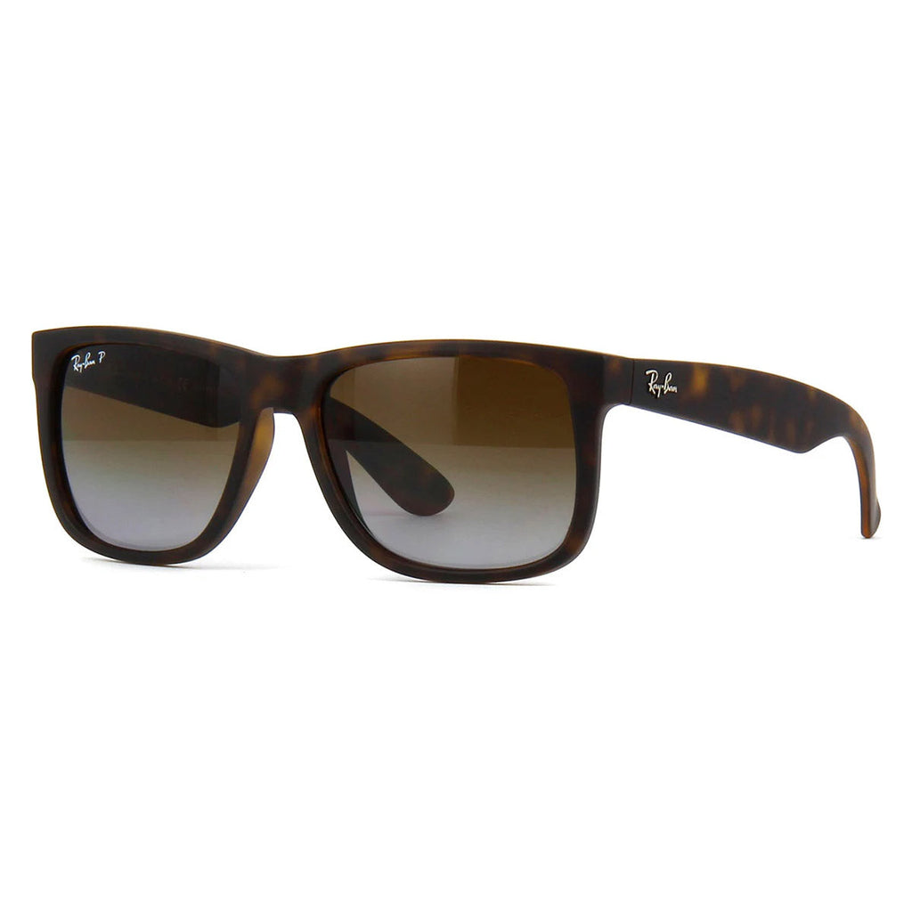 Ray-Ban Justin Havana Polarised Gradient Sunglasses RB4165