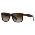 Ray-Ban Justin Havana Polarised Gradient Sunglasses RB4165