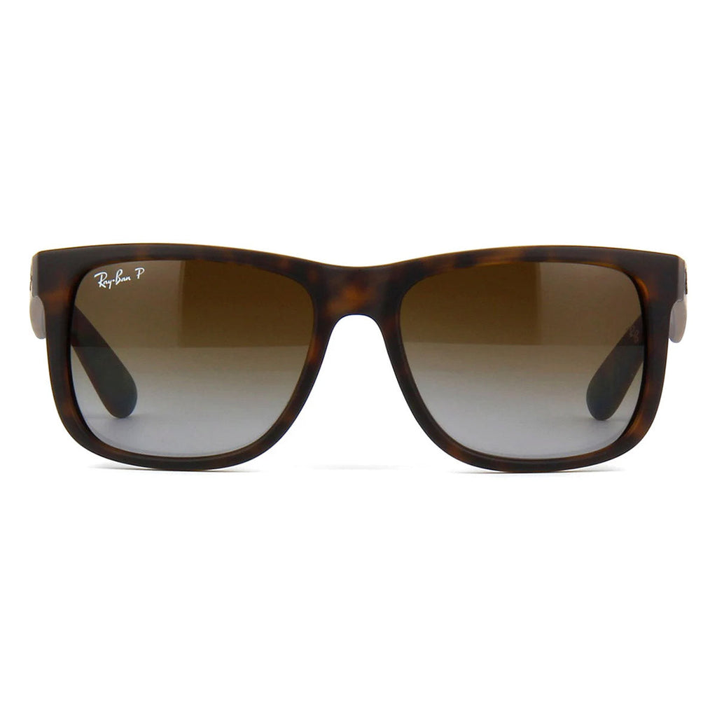 Ray-Ban Justin Havana Polarised Gradient Sunglasses RB4165