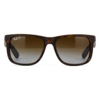 Ray-Ban Justin Havana Polarised Gradient Sunglasses RB4165