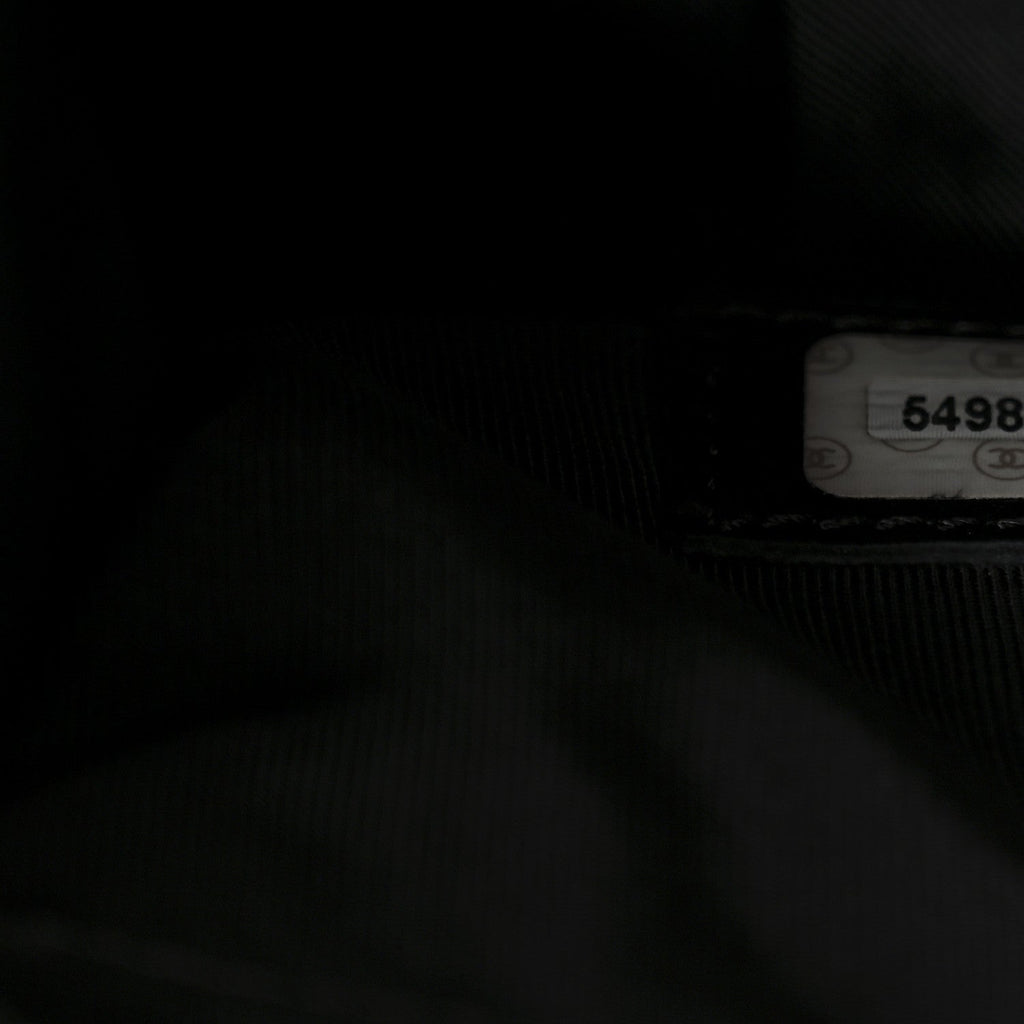 Lambskin CC Shoulder Bag Black
