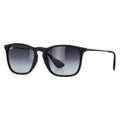 Ray-Ban Chris Black Grey Gradient Sunglasses RB4187