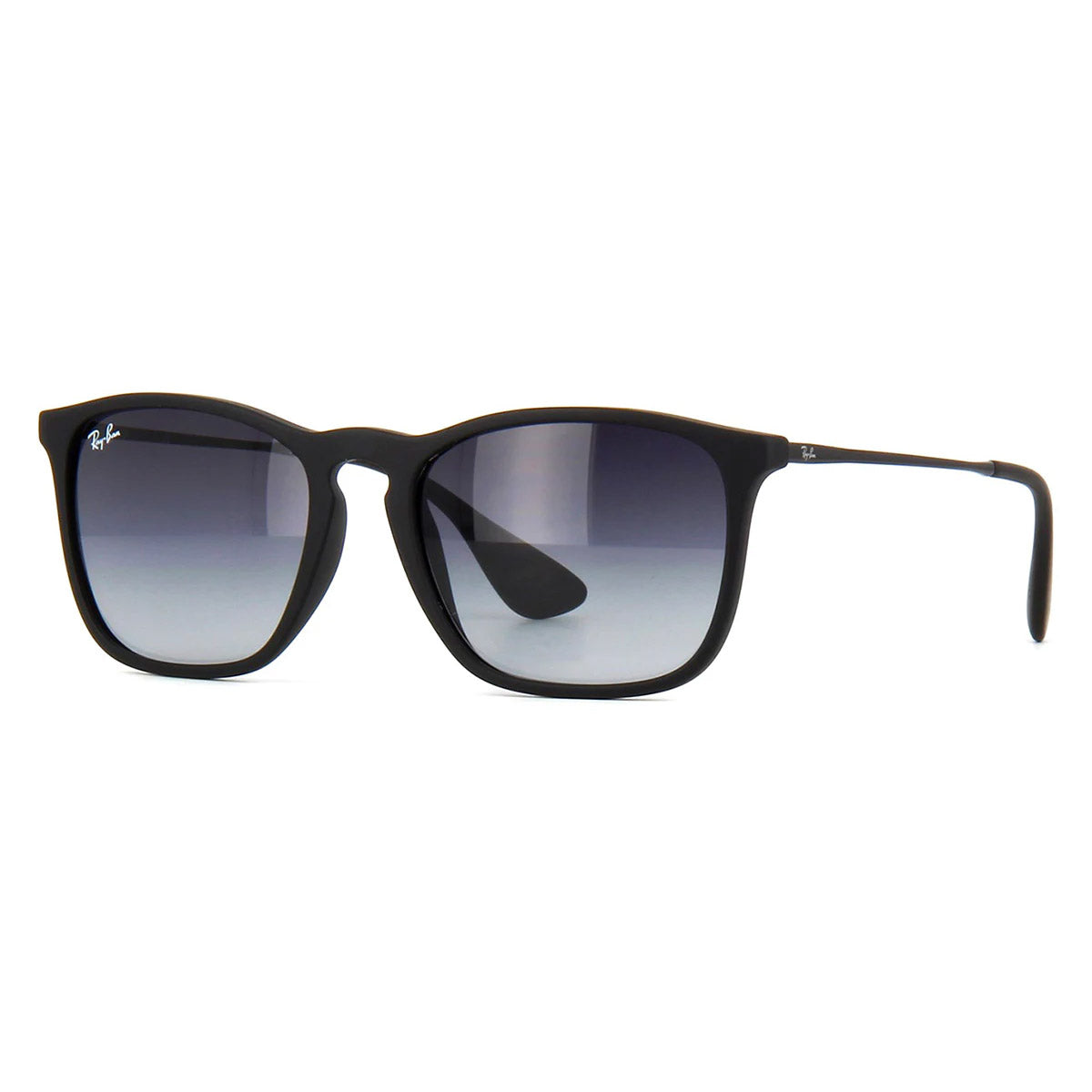 Ray-Ban Chris Black Grey Gradient Sunglasses RB4187