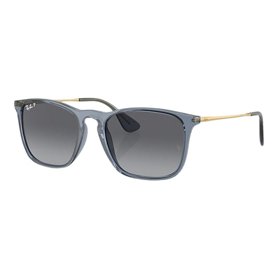 Ray-Ban Chris Blue Grey Polarised Sunglasses RB4187