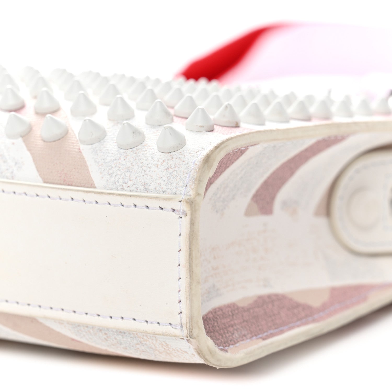 Canvas Gaagal Spikes Funky Crossbody Bag Multi Leche