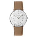 Junghans Max Bill Quarz Men's White Brown Watch