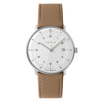 Junghans Max Bill Quarz Men's White Brown Watch
