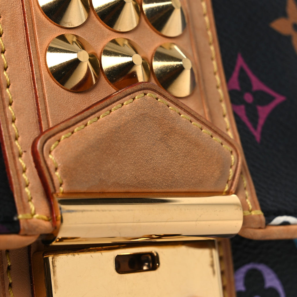 Monogram Multicolor Courtney Clutch Black