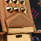 Monogram Multicolor Courtney Clutch Black
