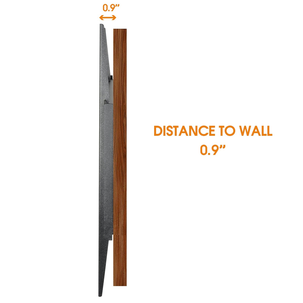 Fixed Wall Mount with Bubble Level for 32-70 Inch  LCD, LED, and Plasma Screens