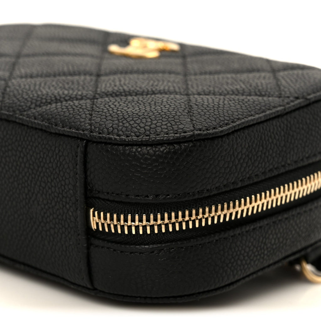 Caviar Waist Bag Black