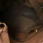 Calfskin Medium Marcie Satchel Desert Taupe