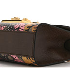 GG Supreme Monogram Bengal Small Padlock Shoulder Bag Beige Pink