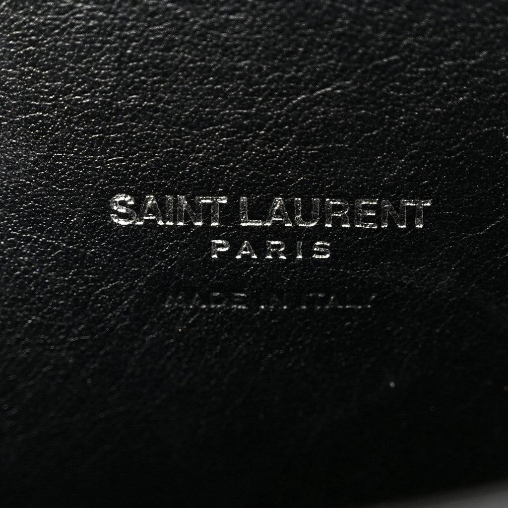 Grained Calfskin Small Sac De Jour Black
