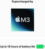 Apple 15-inch MacBook Air M3 24GB 512GB SSD Midnight