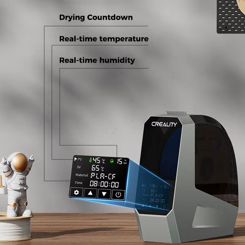 Creality Space Pi Filament Dryer Box - Efficient Adjustable Drying 45℃-70℃ with 360° Hot-Air Heating for Creality K1 and Ender 3 V3 SE