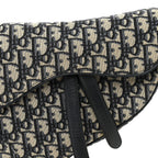 Oblique Saddle Bag Blue