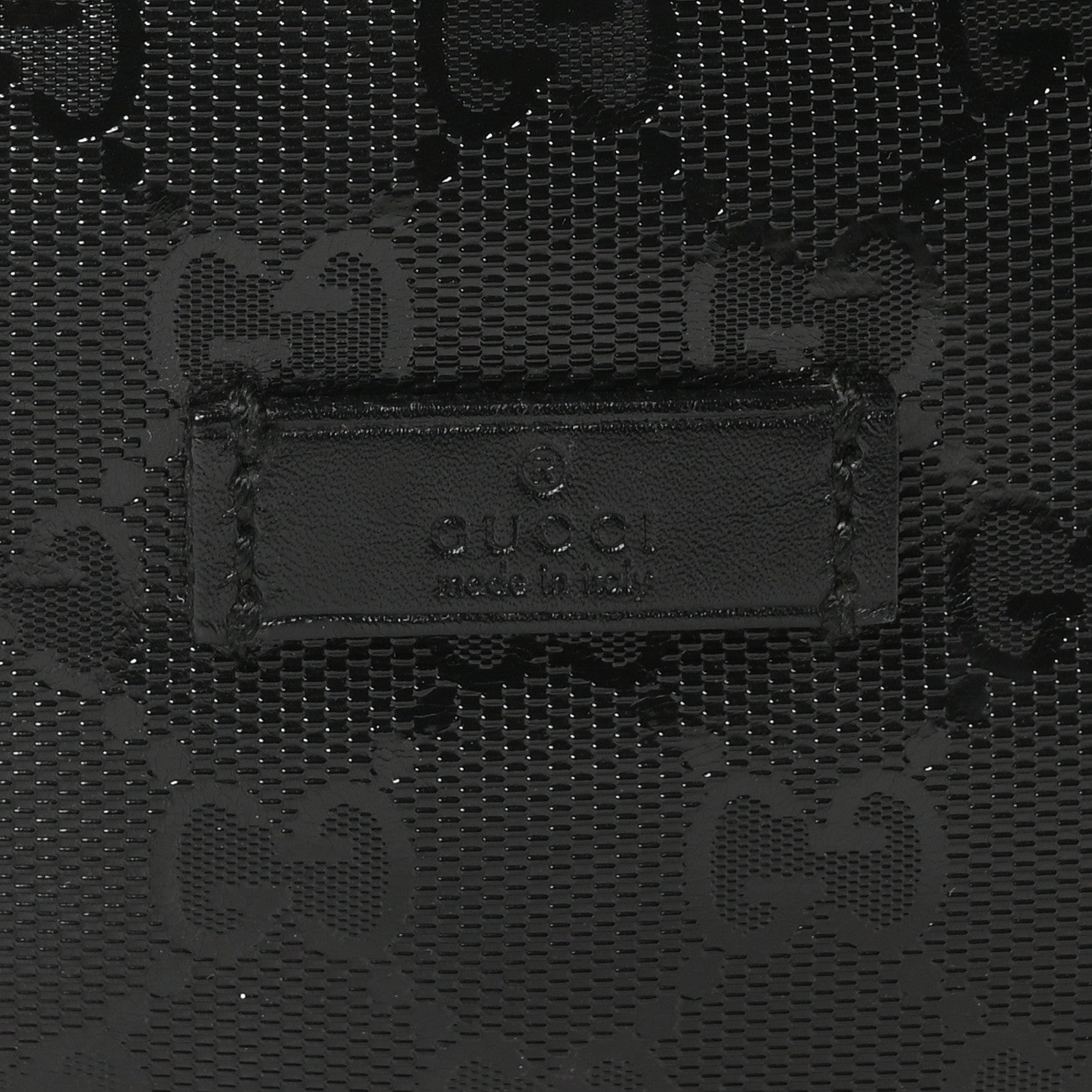 Imprime Monogram Belt Bag Black