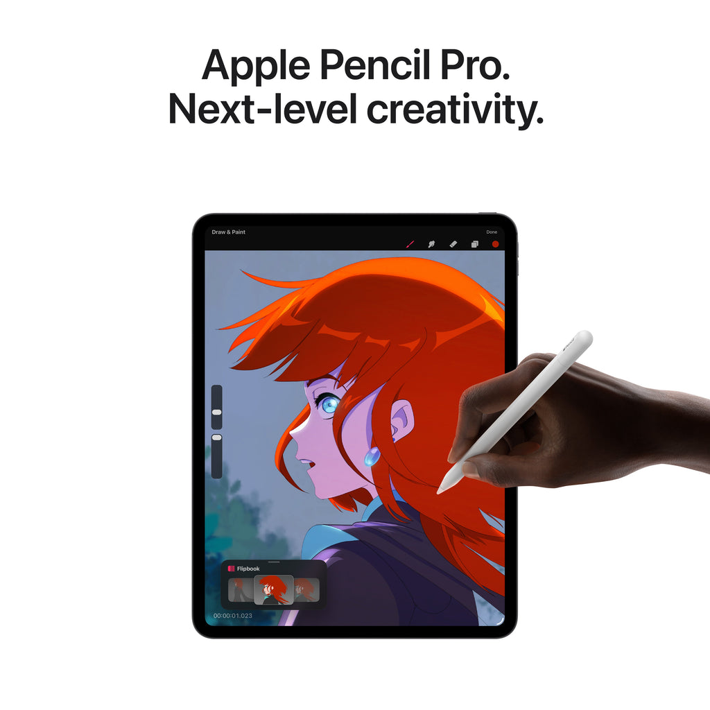 13-inch iPad Pro Wi‑Fi + Cellular 512GB with standard glass