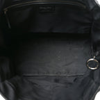 Coated Canvas Cannage Small Panarea Tote Black