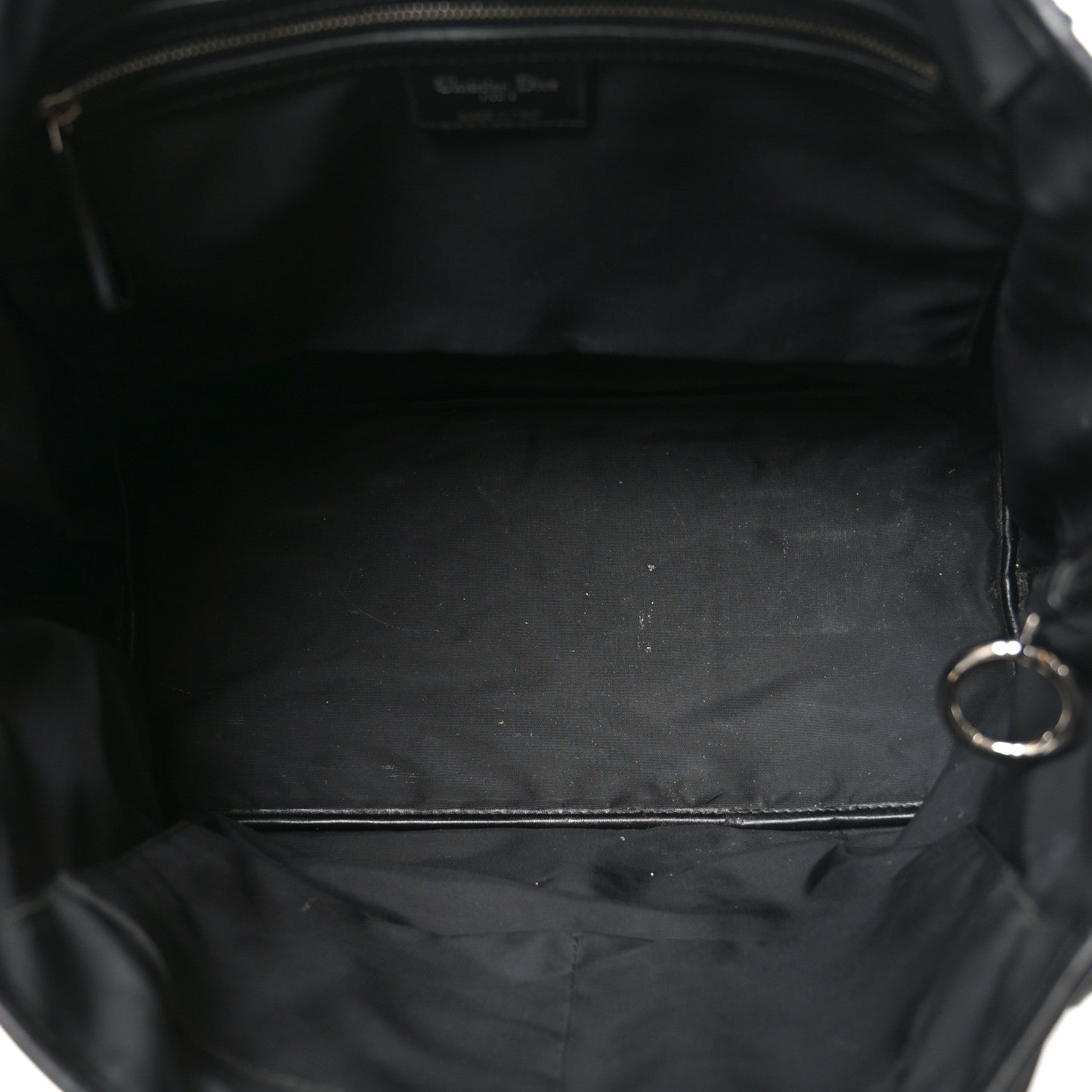 Coated Canvas Cannage Small Panarea Tote Black