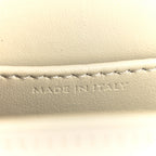 Shiny Calfskin Mini Triomphe Chalk