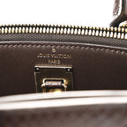 Snakeskin Monogram City Steamer Mini Brown