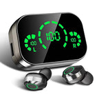 NES TWS Wireless Bluetooth Earphones - High-Fidelity Stereo Headphones with Built-In Microphone for Gaming and Music
