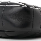 Calfskin Quilted Small Lola Camera Bag Black