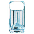 High smartphone case, Crystal effect, iPhone 17 Pro, Blue