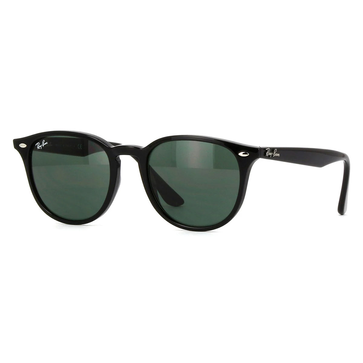 Ray-Ban Black Green Phantos Sunglasses RB4259F