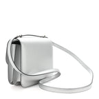 Metallic Chevre Chamkilight Constance 18 Argent