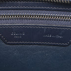 Baby Grained Calfskin Nubuck Micro Tri-Color Luggage White
