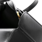 Box Calfskin Mini Voltaire Shoulder Bag Black