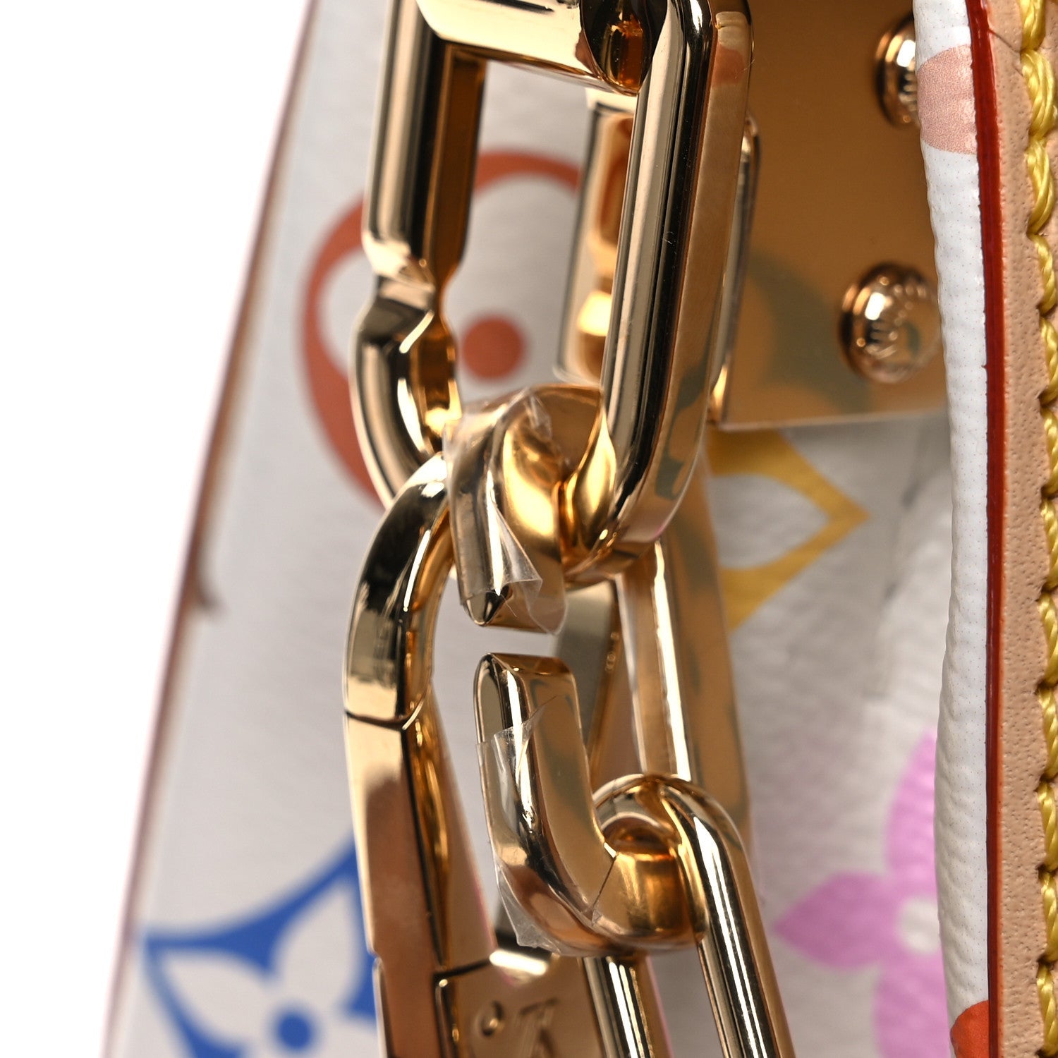 LV X TM Monogram Multicolor Dauphine Soft GM White