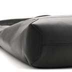 Calfskin Go Large Shoulder Bag Black