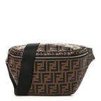 Vitello Century Bi-Color FF 1974 Embossed Belt Bag Maya Black