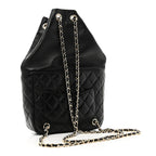 Lambskin Quilted Small In Seoul Backpack Black