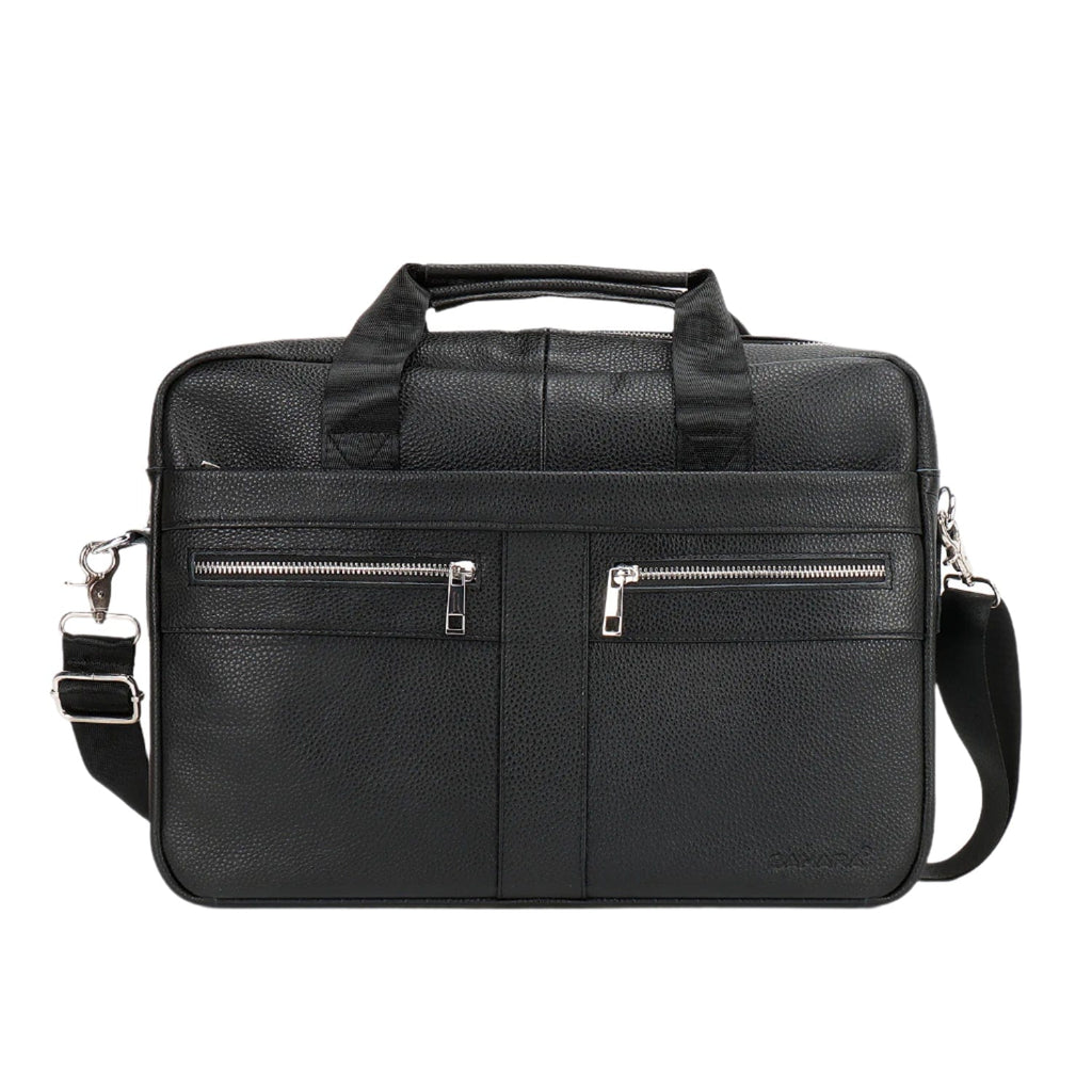 SAHARA - Genuine Leather Business Bag Briefcase - Laptops up to 16-inch