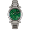 GaGà Milano Watch Manuale Forty-Four 44mm Skeleton Steel Green