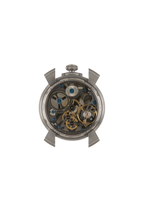 GaGà Milano Watch Manuale Forty-Four 44mm Skeleton IP Gun