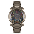 GaGà Milano Watch Manuale Forty-Four 44mm Skeleton IP Gun